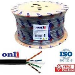Onli U-UTP 24 AWG CCA-ECO 305 Metre Cat6 Ethernet Kablosu