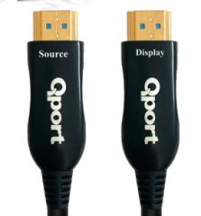 QPORT Q-HDMI253 HDMI 2.0 25 Metre Altın Uçlu Yüksek Hızlı Uzun Mesafe HDMI Kablo