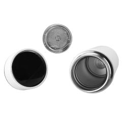 S-link SL-TM02 Mat Beyaz 450ML İç 304 Dış 201 Termos Kupa-Bardak