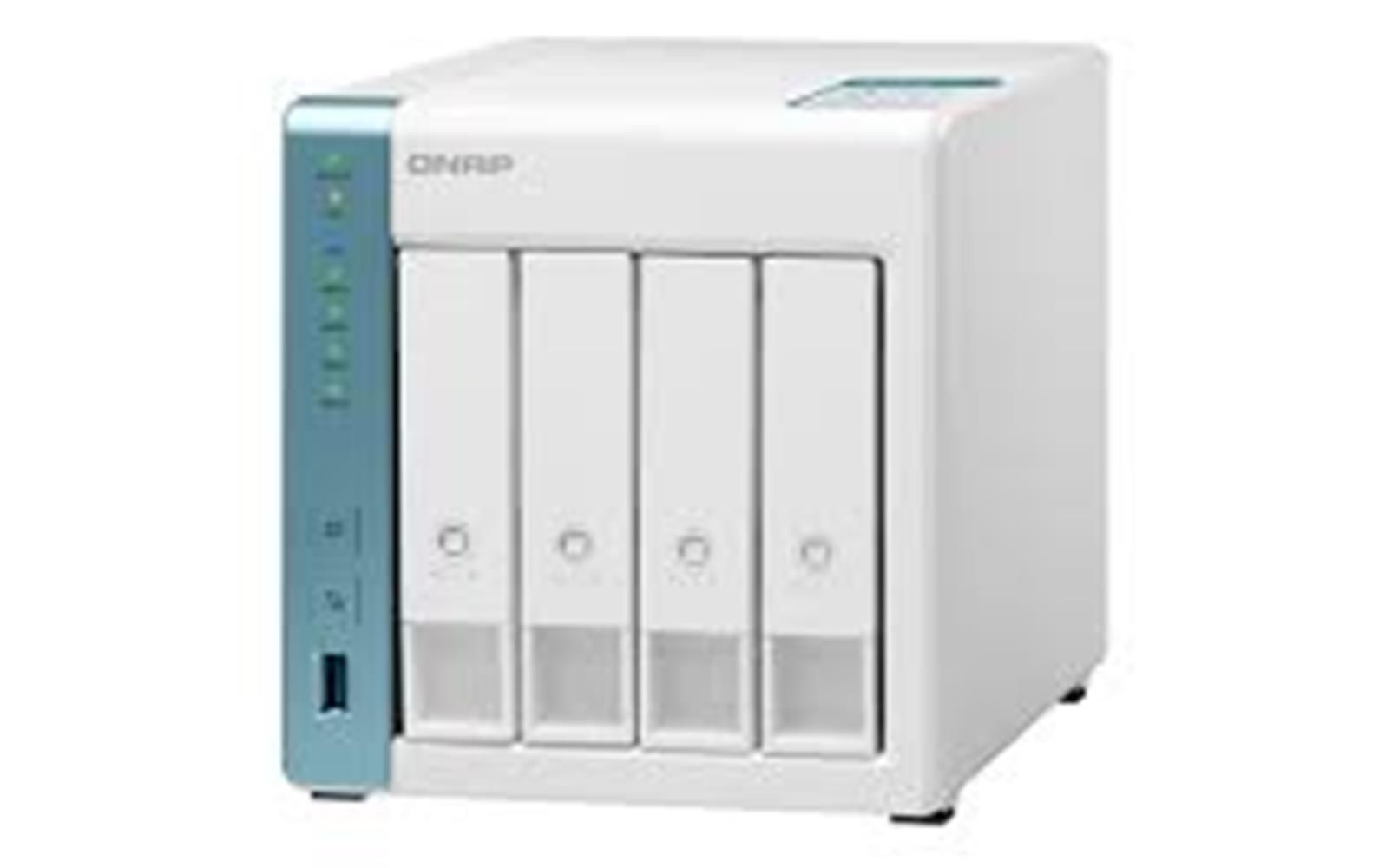 QNAP TS-431K 1GB RAM 4 HDD Yuvalı Tower NAS Depolama Ünitesi