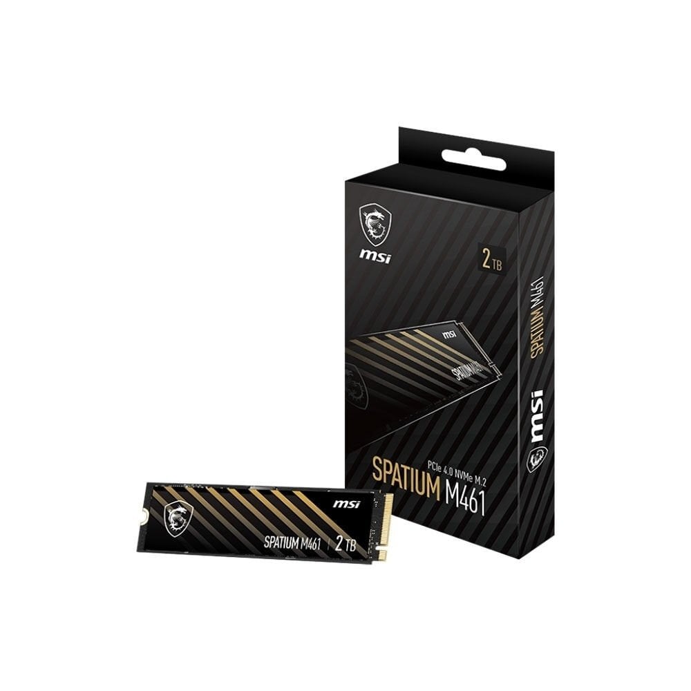 MSI SPATIUM M461 2TB PCIe 4.0 x4 NVMe 1.4 M.2 2280 SSD