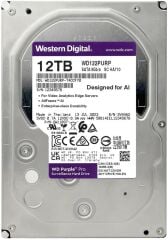 Western Digital Purple Pro 12TB 3.5'' 7200RPM 256MB SATA 3.0 Kurumsal Güvenlik Diski - WD122PURP
