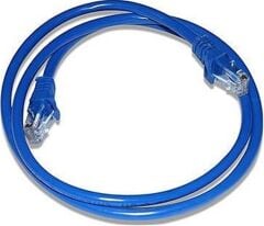 Inca Cat6 26AWG 1 Metre U/UTP RJ45 Ethernet Patch Network Kablosu Mavi