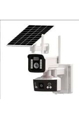 O-kam -3920 6mp 4g Solar Dual Lens Ptz Kamera 3 Kamera 3+3mp