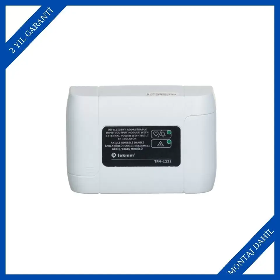 TEKNİM TFM-1221 AKILLI ADRESLİ DAHİLİ İZOLATÖRLÜ HARİCİ