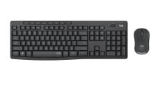 Logitech MK295 Silent Wireless Combo 920-009804 Kablosuz Sessiz Klavye Mouse Seti - Siyah