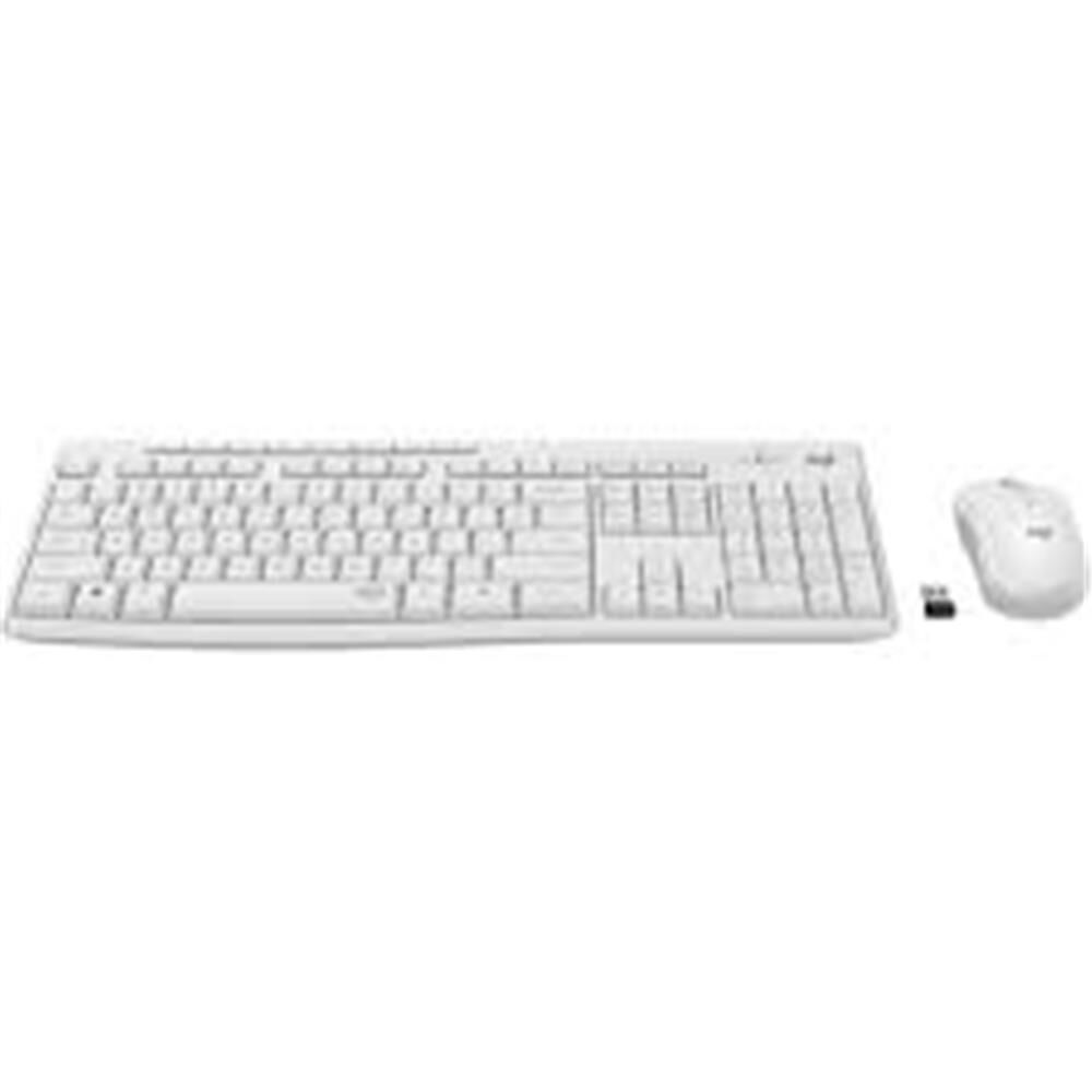 Logitech MK295 Silent Wireless Beyaz 2.4GHz Kablosuz Q Türkçe Sessiz Klavye ve Mouse Seti (920-010089)