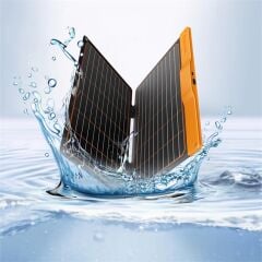 FlexSolar S20 SolarPad USB Çıkışlı Katlanabilir Monokristal 20 W Solar Panel – Dual USB (QC 3.0 + PD 15 W), ETFE Kaplama, IP67, 700 g