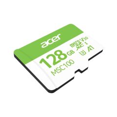Acer MSC100 128GB microSDXC Hafıza Kartı - 4K UHD Video, V30, U3, A1, 100MB/s Okuma Hızı