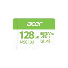 Acer MSC100 128GB microSDXC Hafıza Kartı - 4K UHD Video, V30, U3, A1, 100MB/s Okuma Hızı
