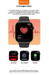 MIFLY S10 PRO SIYAH AKILLI SAAT