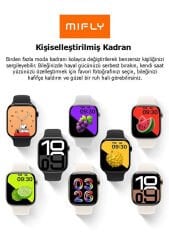 MIFLY S10 PRO SIYAH AKILLI SAAT