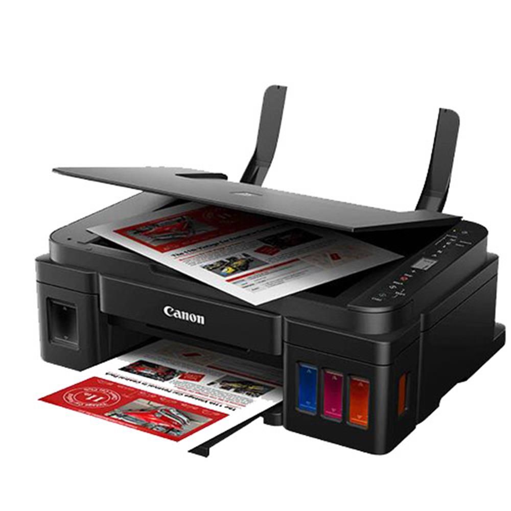 Canon G3410 Yazıcı-Tarayıcı-Fotokopi Wi-Fi Renkli Mürekkep Tanklı Yazıcı + 1 Siyah Mürekkep Hediye