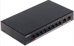 Dahua CS4010-8ET-60 Cloud Managed 8-Port FE PoE + 2-Port Gigabit Uplink Desktop Switch (60W)