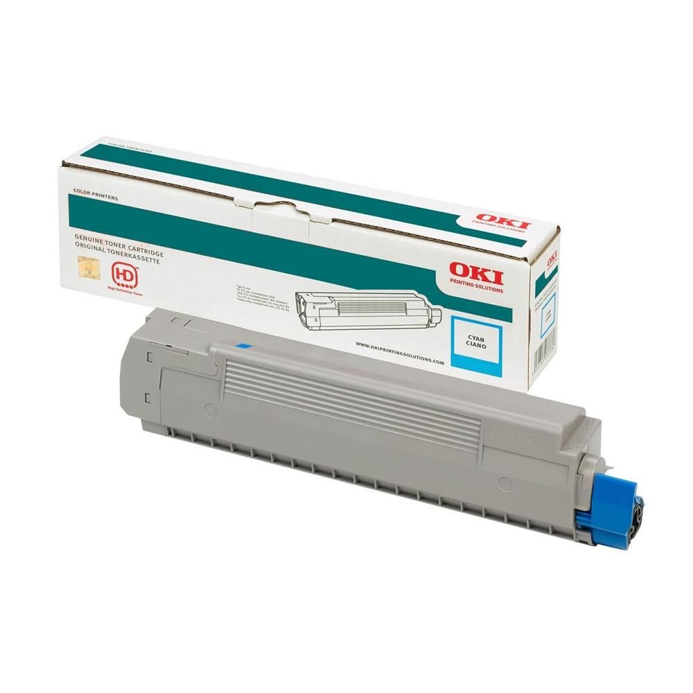 OKI ES8453 / ES8473 / ES8483 Serisi Sarı (Yellow) Orijinal Toner Kartuşu (45862819) 10.000 Sayfa