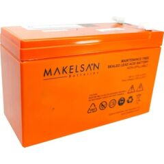 MAKELSAN VLRA 9AH 12v TSE, Kuru Tip UPS+Güvenlik Aküsü