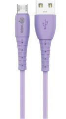 Baseus Crystal Series 2.4A USB-A to Lightning 1.2 Metre Hızlı Şarj ve Veri Kablosu - Mavi