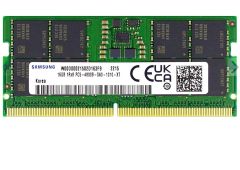 Samsung 16GB DDR5 4800 MHz PC5‑38400 1Rx8 CL40 1.1V 262‑pin SO‑DIMM Non‑ECC Notebook RAM M425R2GA3BB0‑CQK