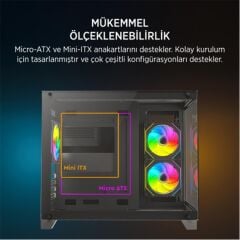 James Donkey Stark S700 750W Siyah Gaming Kasa