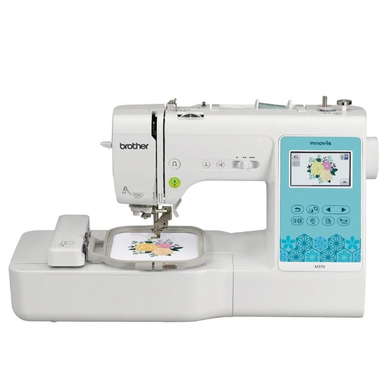 Brother Innov‑is M370 Kombine Dikiş & Nakış Makinesi – 70 Dikiş Deseni, 135 Nakış Deseni, 100 × 100 mm Nakış Alanı, 9.4 cm Renkli Dokunmatik LCD, Wi‑Fi & USB