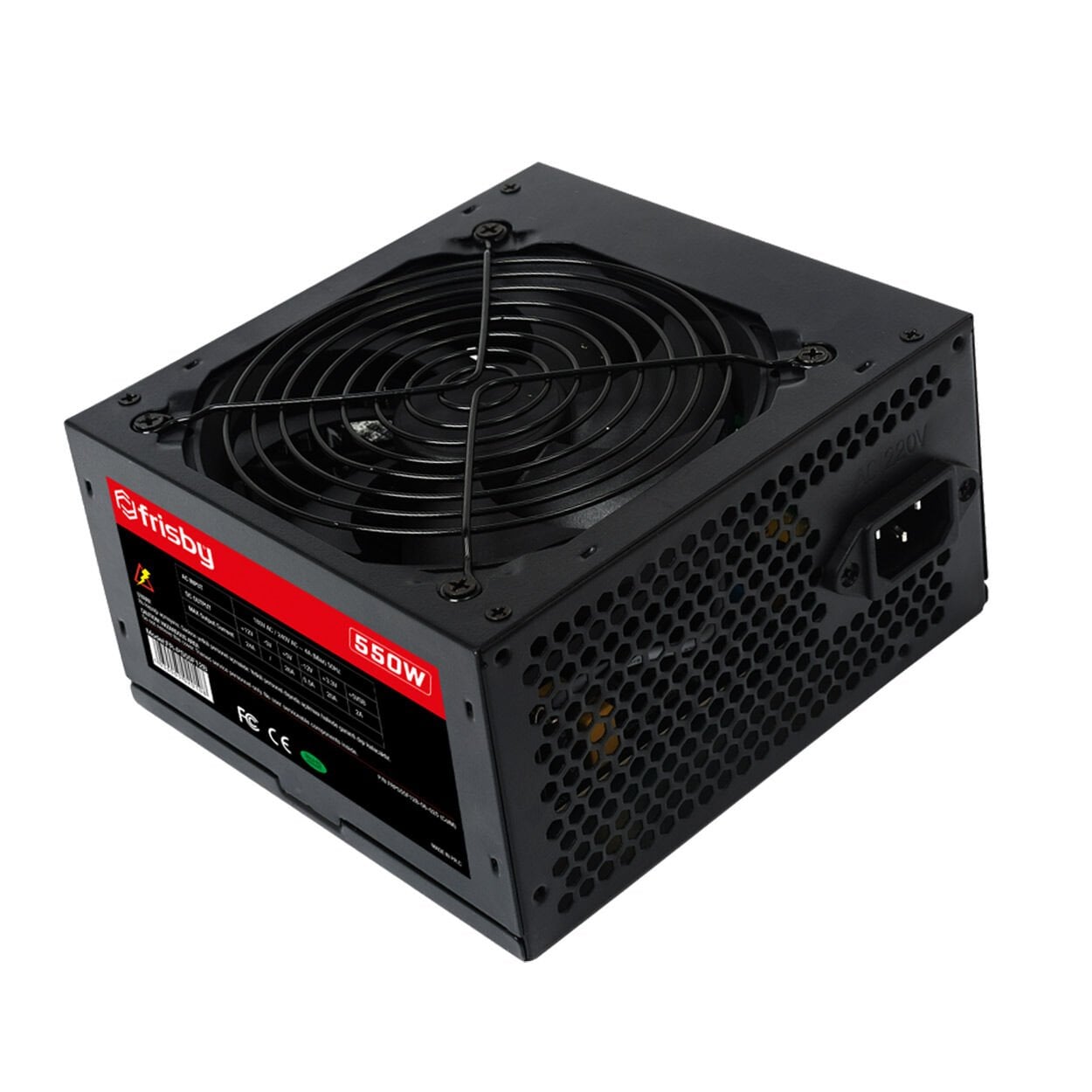 Frisby FR-PS55F12B 550W 120mm Fanlı Güç Kaynağı (PSU)