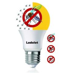 Ledolet 9w Sivrisinek Kovar E27 Led Ampul