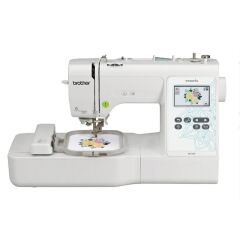 Brother Innov‑is M330E Embroidery Machine – 100 × 100 mm Alan, 9.4 cm Renkli Dokunmatik LCD, 135 Desen, Wi‑Fi & USB