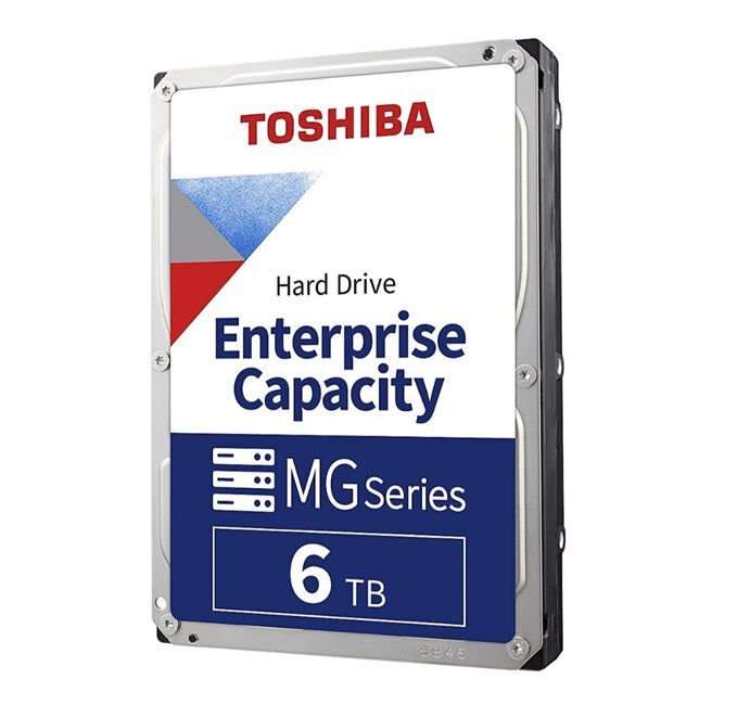 6TB TOSHIBA 7200 MG512E 7/24 SATA 512MB MG10ADA600E