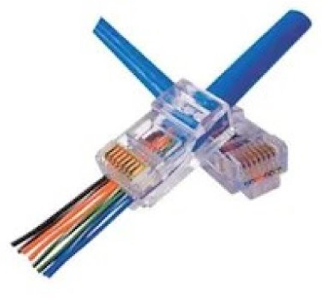 Beek BN-MP6-EASY Kolay Tak CAT6 Konektör 3U 100'lü Paket