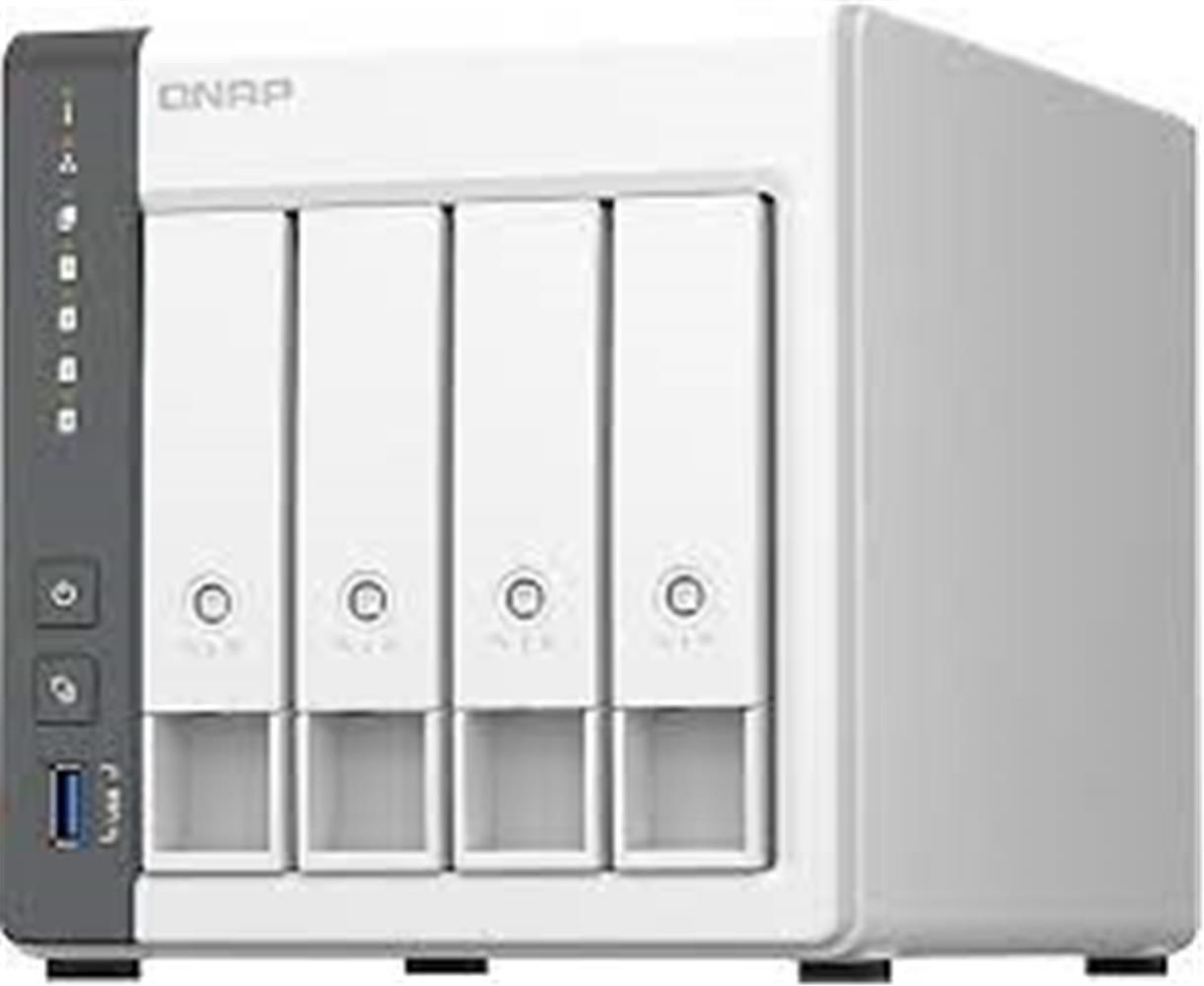 Qnap TS-433 4GB RAM 4 Yuvalı NAS Depolama Ünitesi