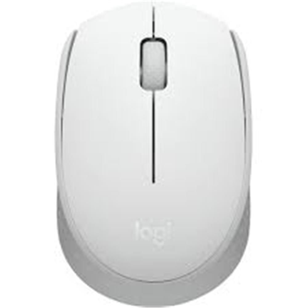 Logitech M171 2.4GHz USB Alıcılı Optik Kablosuz Beyaz Mouse (910-006867)