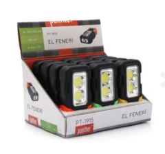 Panther Pt-1915 2x 5w Cob Ledi El Feneri(12) DB(216)