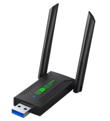 Everest EVERLINK EWA600 AC600 600Mbps 2.4GHz/5GHz Wi-Fi 5 RTL8811 Çift Antenli USB Kablosuz Ağ Adaptörü