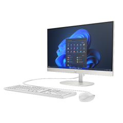 HP ProOne 240 G10 23.8'' Beyaz Ultra 5-125U 16GB 512SSD FDOS AIO PC