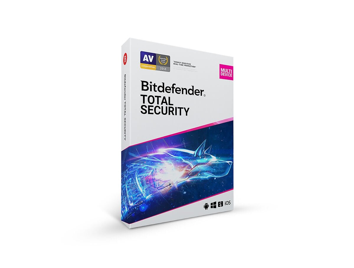 Bitdefender Total Security    5 Kullanıcılı / 1 YIL