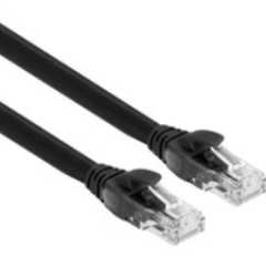 S-LINK SL-CAT6030BK 30cm Siyah UTP Cat6 Patch Ethernet Kablosu