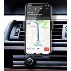 UGREEN Gravity Havalandırma Izgarası Montajlı Araç İçi Telefon Tutucu Siyah (Model 40907) – 4″–6.2″ Akıllı Telefon Uyumlu