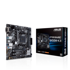 Asus PRIME B450M-K II AMD B450 Soket AM4 DDR4 4400MHz(OC) M.2 mATX Anakart