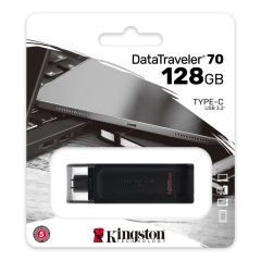 Kingston DataTraveler 70 128GB USB 3.2 Gen 1 Type-C Flash Bellek - DT70/128GB