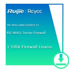 Ruijie RG-WALL1600-Z3200-S Yeni Nesil Güvenlik Duvarı (NGFW) 1 Yıllık Yazılım ve Güvenlik Servis Lisansı