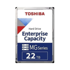 TOSHIBA MG Enterprise 22 TB 7200RPM 512MB 7/24 RV Güvenlik ve Nas  HDD