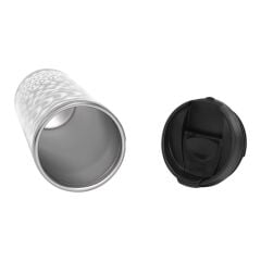 S-link SL-TM1980 Gümüş 300ML Iç 304 Dış 201 Paslanmaz Çelik Kupa