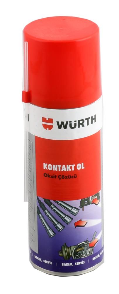 Würth Kontak Oksit Çözücü ve Elektriksel Bağlantı Temizleyici Sprey (200 ml)