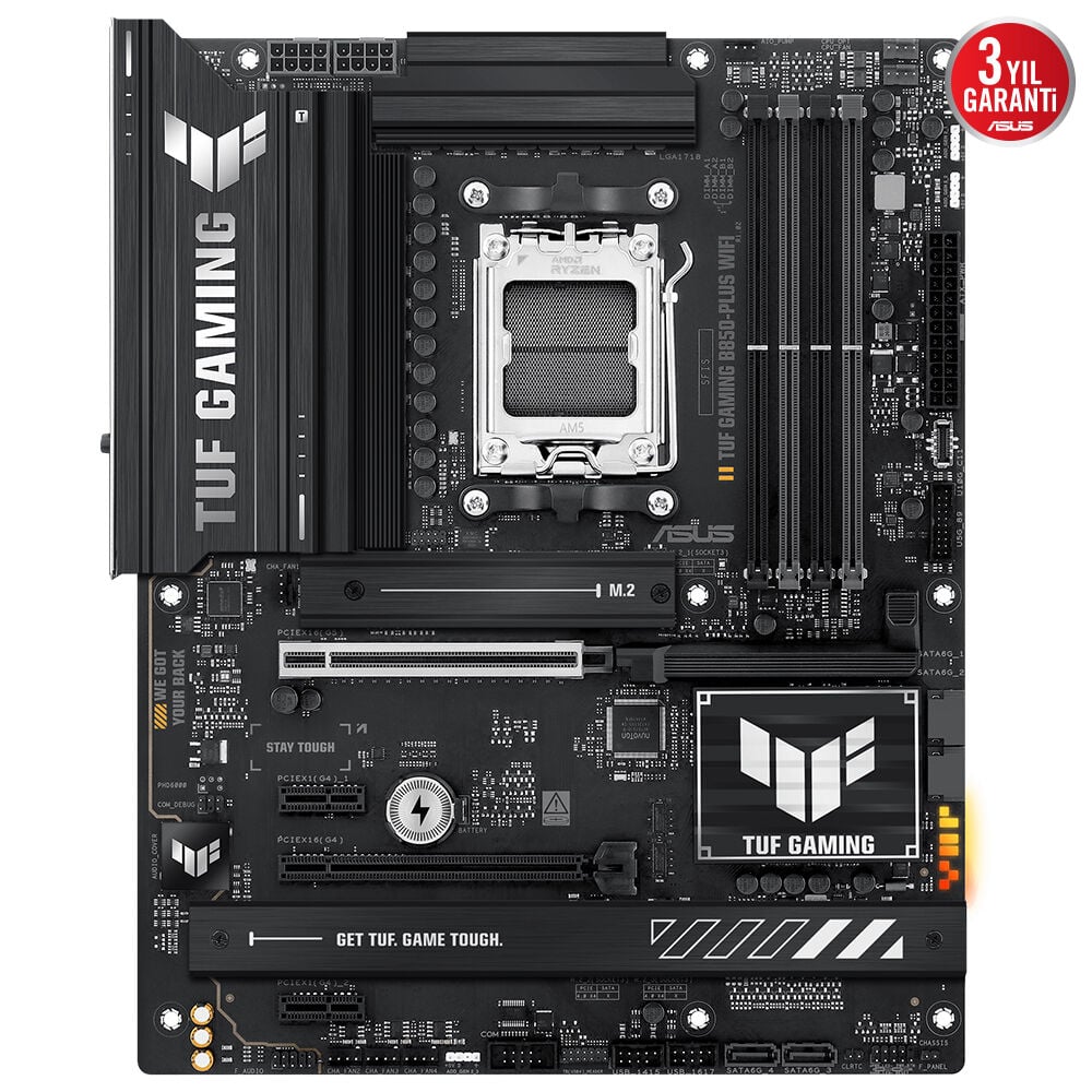 ASUS TUF GAMING B850-PLUS WIFI AM5 ANAKART