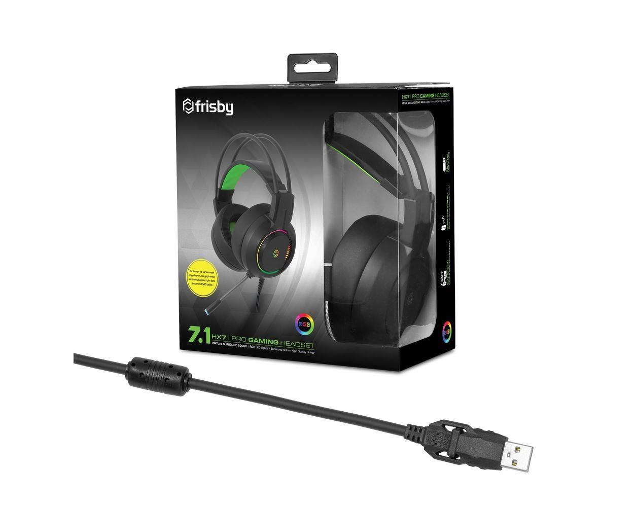 Frisby FHP-G1495B HX7 7.1 Sanal Surround Gaming Kulaklık