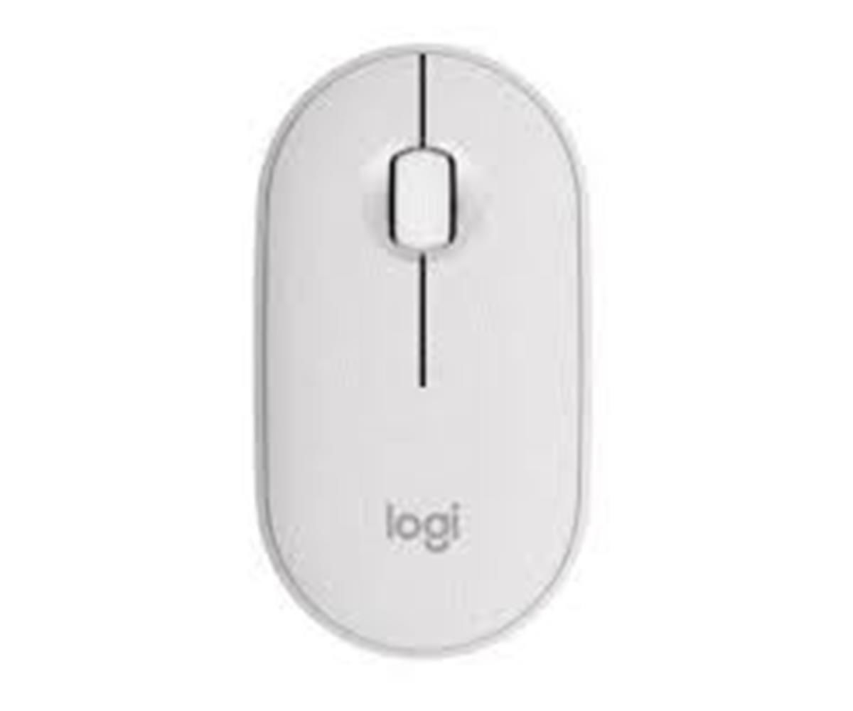 Logitech Pebble Mouse 2 M350s Bluetooth Optik Mouse - Beyaz (910-007013)