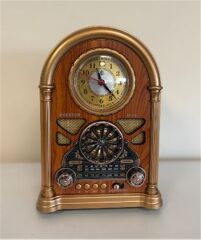 Everton RT-719  Şarjlı, Saat Göstergeli Nostaljik Radyo( Bluetooth-USB-SD-FM)