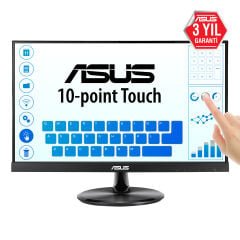 21.5'' ASUS VT229H Dokunmatik IPS 5ms 60Hz 250nt HDMI VGA VESA  3 Yıl
