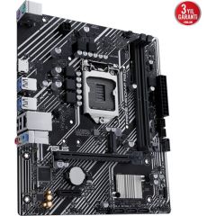 Asus Prime H510M‑F R3.0‑CSM DDR4 Intel H470 Soket LGA1200 11. Nesil / 10. Nesil CPU Destekli 2×DIMM 64GB DDR4 (OC 3200 MHz) mATX Anakart