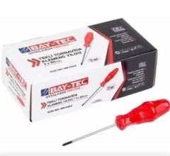 BAY-TEC Tek Tornavida 3x80 mm Yıldız MK-4462